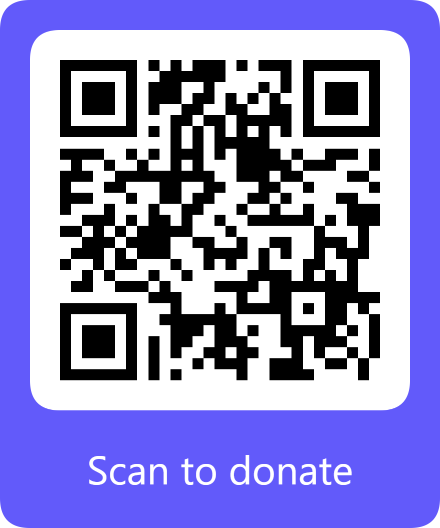 Stripe QR Code to Donate to the Lotus Center